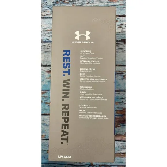 Under Armour Athlete Recovery Bedding Full Bedding Set GREY